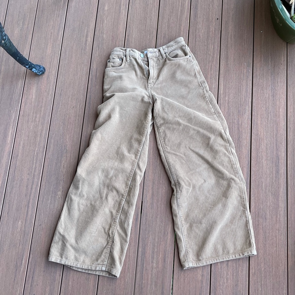 Wide leg corduroy Jeans